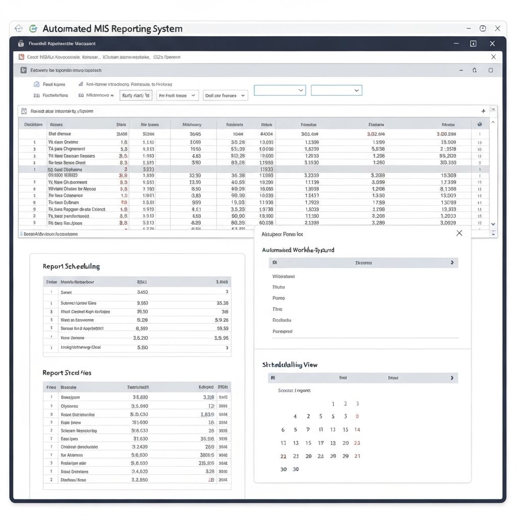 Automated MIS Reporting System